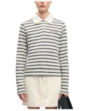 Samsøe & Samsøe Polo Hemden - Metallic