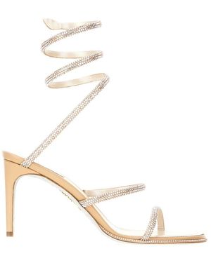 Rene Caovilla High Heel Sandals - Bianco