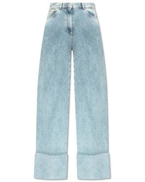 Lanvin Wide Jeans - Azul
