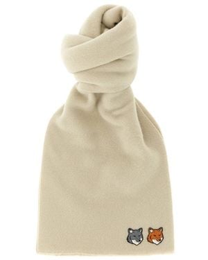 Maison Kitsuné Winter Scarves - Neutro