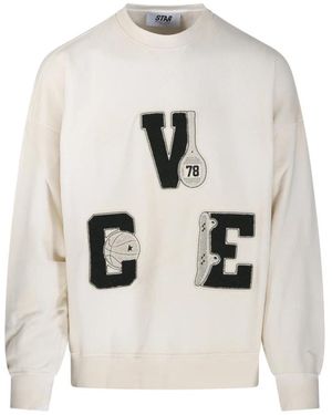 Golden Goose Sweatshirts - White