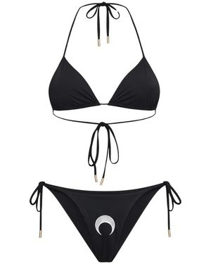 Marine Serre Bikinis - Negro