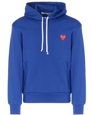 COMME DES GARÇONS PLAY Blauw Hart Sweatshirt