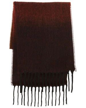 Ines De La Fressange Paris Cléo Geribbeld Gebreide Sjaal - Bruin