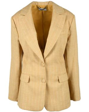 MVP WARDROBE Jassen ,Polyester Linnen Polyester Jas Maria Vittoria Paolillo - Naturel