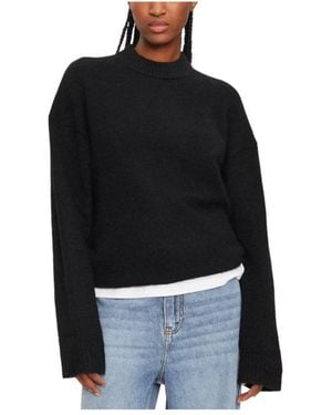 Calvin Klein Round-Neck Knitwear - Black