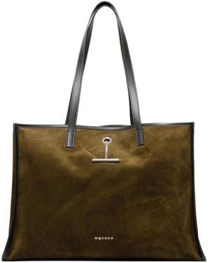 McQueen Tote Bags - Brown
