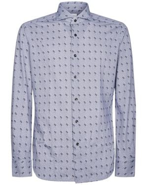 Xacus Overhemden ,Blauw Overhemden