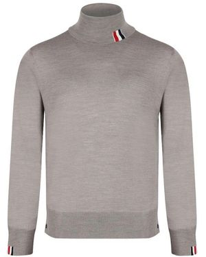 Thom Browne Turtlenecks - Grey