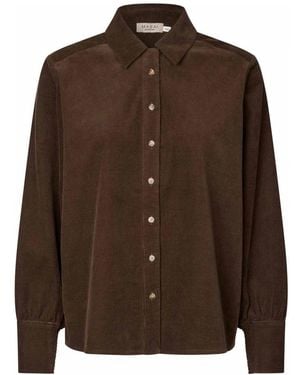 Masai Overhemden ,Bruin ,Shirts