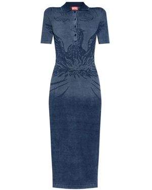 DIESEL Midi Dresses - Bleu