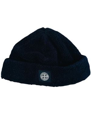 Stone Island Beanies - Blau