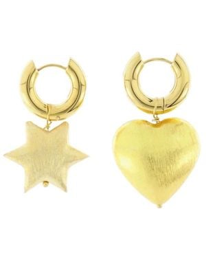 Timeless Pearly Earrings - Metálico