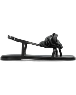 Vic Matié Flat Sandals - Zwart