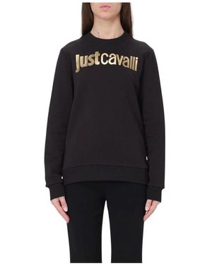 Just Cavalli Sweatshirts - Zwart