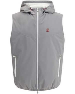Brunello Cucinelli Vests - Gris