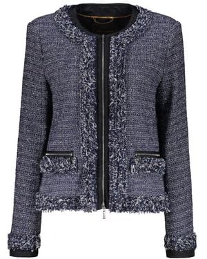 Moorer Tweed Jackets - Blauw