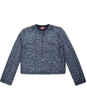 DIESEL Cardigans - Bleu