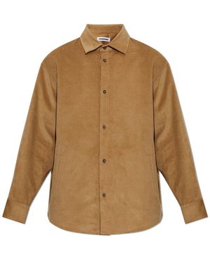 DARKPARK Keanu Corduroy Hemd - Braun