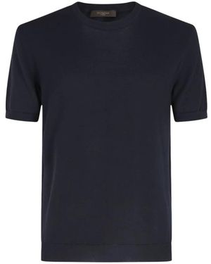 Zanone T-Shirts - Bleu