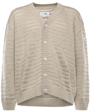 MM6 by Maison Margiela Cardigans - Natural