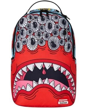 Sprayground Alien Print Rucksack Many Eyed Rot
