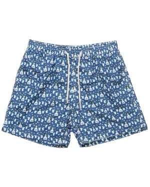 Mc2 Saint Barth Tequila micro badeshorts - Blau