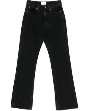 Agolde Straight Fit Jeans - Black