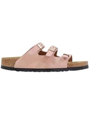 Birkenstock Sliders - Pink