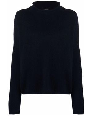 Lisa Yang Truien & Vesten ,Blauw ,Kasjmier Sandy Cashmere Sweater