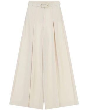 Imperial Wide Trousers - White
