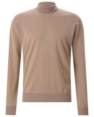 Lardini Turtleneck Sweater - Bruin