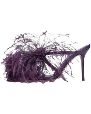 Gedebe Heeled Mules - Paars