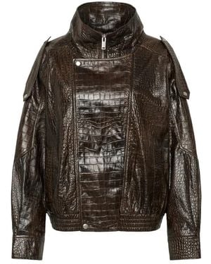 My Essential Wardrobe Mwelijah Leren Jas - Zwart