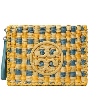 Tory Burch Mehrfarbige Handgelenktasche Mit Reißverschluss - Mettallic
