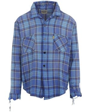 GALLERY DEPT. Katoenen Overhemd Aw25 - Blauw