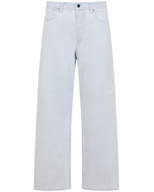 Stone Island Straight-Leg Jeans, Light Denim - Blue