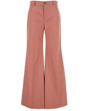 Chloé Wide Trousers - Pink