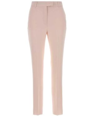 Max Mara Broeken ,Roze ,Polyester Jerta Slim-Fit Broek