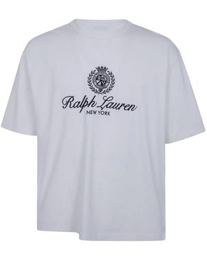 Polo Ralph Lauren Gebreid T-Shirt - Blauw