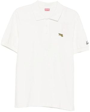 KENZO Polo Shirts - Bianco