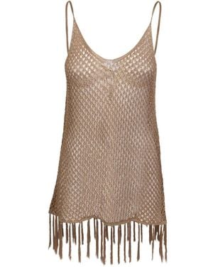 Dodo Bar Or Sleeveless Tops - Marrón