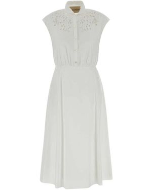 Valentino Garavani Shirt Dresses - White