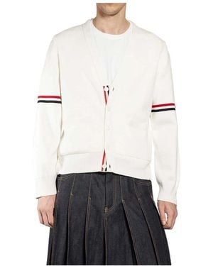 Thom Browne Cardigans - White