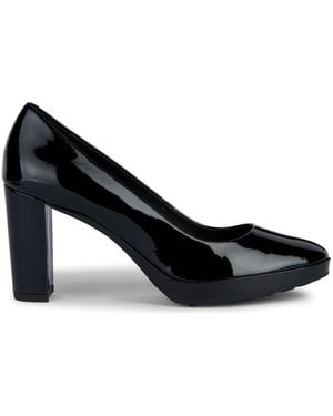 Geox Court Shoes - Black