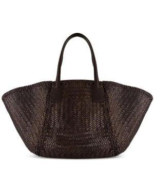 Dragon Diffusion Tassen ,Bruin ,Leer Teresa Tote Bag