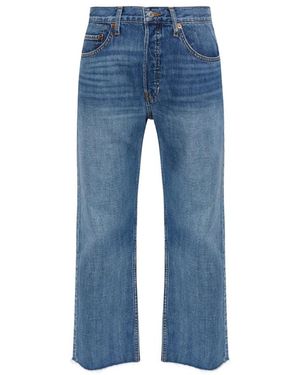 RE/DONE Straight Jeans - Azul