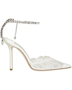 Jimmy Choo Court Shoes - White