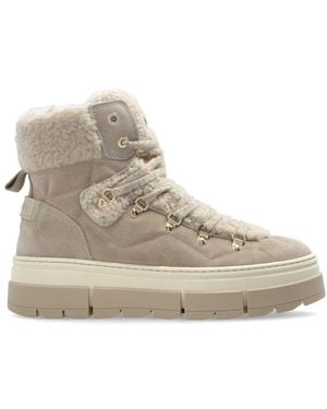 Bogner Lace-Up Boots - Naturel