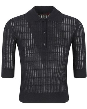 Max Mara Round-Neck Knitwear - Noir